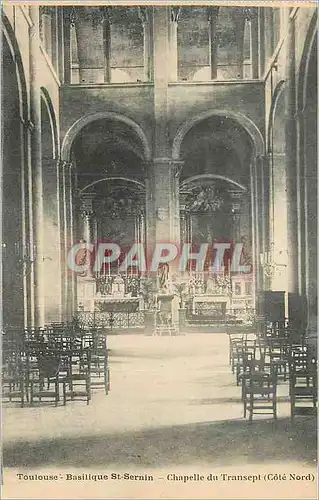 Cartes postales Toulouse Basilique St Sernin Chapelle du Transept (Cote Nord)