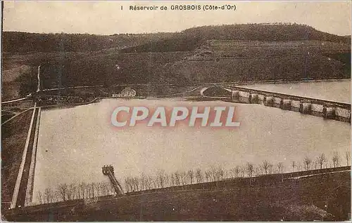 Cartes postales Reservoir de Grosbois (Cote d'Or)