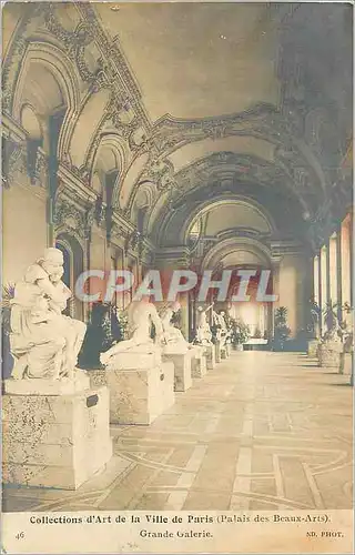 Cartes postales Collection d'Art de la Ville de Paris (Palais des Beaux Arts) Grande Galerie
