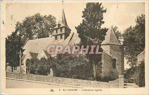 Cartes postales St Lunaire L'Ancienne Eglise