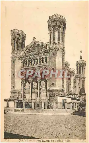 Cartes postales Lyon Notre Dame de Fourviere