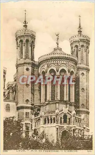 Cartes postales Lyon Notre Dame de Fourviere L'Abside