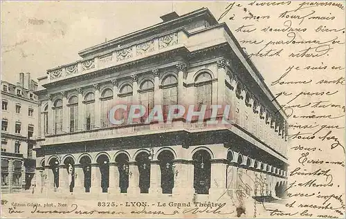 Cartes postales Lyon Le Grand Theatre