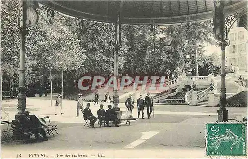 Ansichtskarte AK Vittel Vue des Galeries