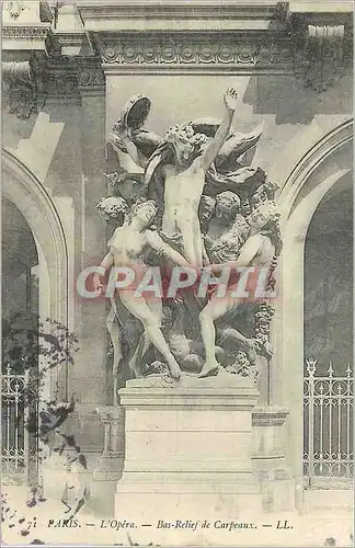 Ansichtskarte AK Paris L'Opera Bas Relief de Carpeaux