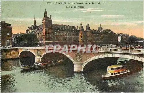 Cartes postales Paris La Conciergerie
