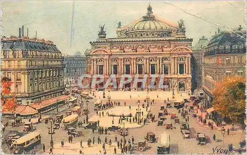 Cartes postales Paris en Flanant Place de l'Opera