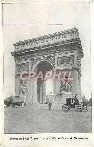 Cartes postales Paris L'Arc de Triomphe