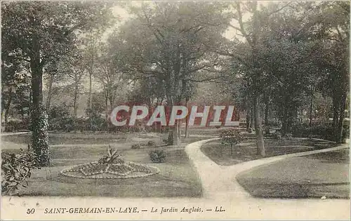 Ansichtskarte AK St Germain en Laye Le Jardin Anglais