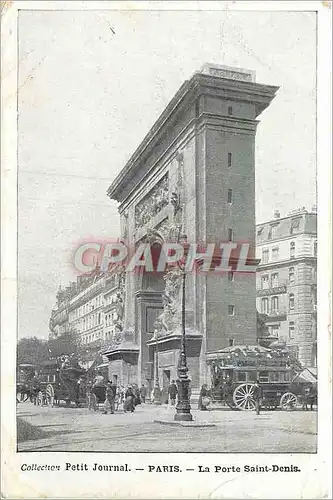 Cartes postales Paris la Porte Saint Denis