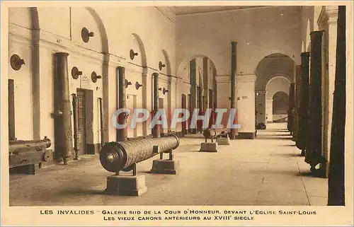 Cartes postales Les Invalides Galerie Sud de la Cour d'Honneur