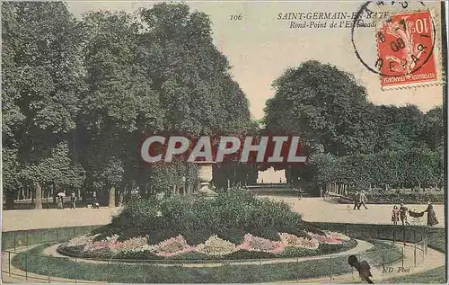 Cartes postales Saint Germain en Laye Rond Point de l'Esplanade
