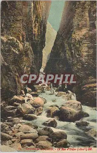 Cartes postales Environs de Luchon la Rue d'Enfer