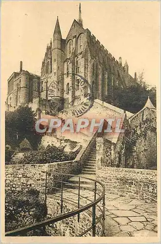 Cartes postales Le Mont St Michel (Manche) la Douce France