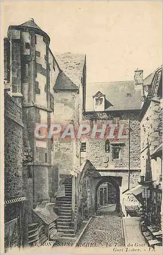 Cartes postales Le Mont Saint Michel la Tour du Guet