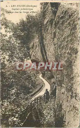 Cartes postales Les Eyzies (Dordogne) Capitale Prehistorique