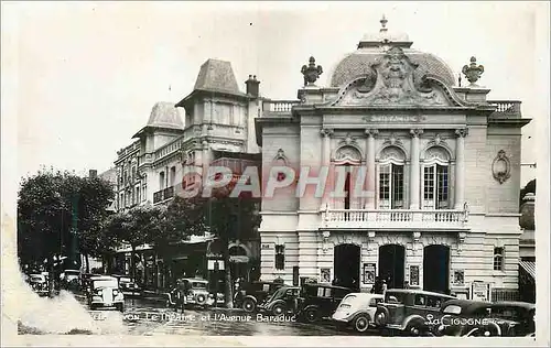 Moderne Karte Le Theatre et l'Avenue Baraduc Vittel