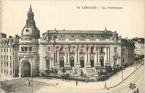 Ansichtskarte AK Limoges la Prefecture