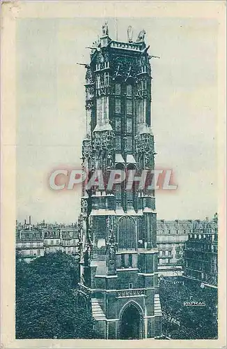 Ansichtskarte AK Les Jolis Coins de Paris la Tour Saint Jacques