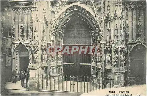 Ansichtskarte AK Paris Eglise Saint Meri