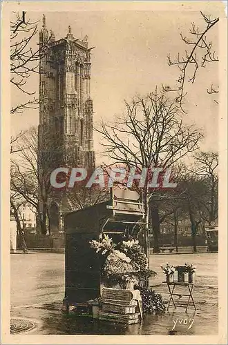 Ansichtskarte AK Paris en Flanant la Tour St Jacques