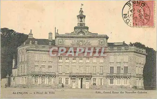 Cartes postales Alencon l'Hotel de Ville