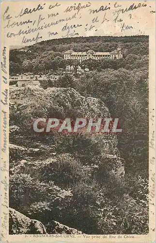 Cartes postales Bagnoles de l'Orne Vue Prise du Roc du Chien