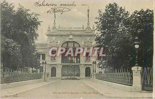 Cartes postales Aix les Bains (Savoie) Villa des Fleurs