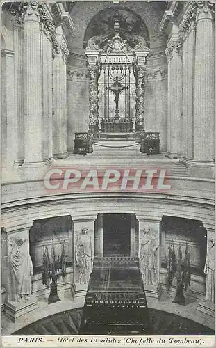 Cartes postales Paris Hotel des Invalides (Chapelle du Tombeau)
