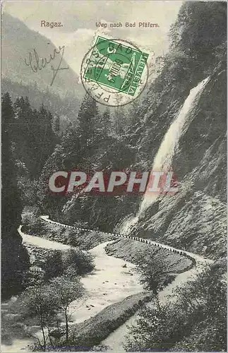 Cartes postales Ragaz Weg Nach Bad Pfafers