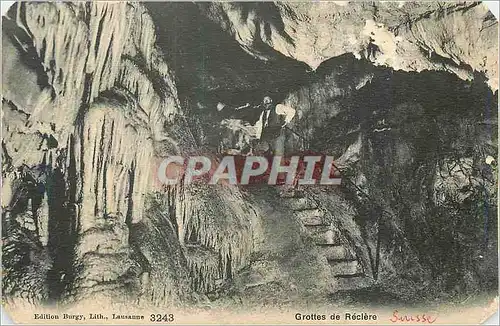 Cartes postales Grottes de Reclere