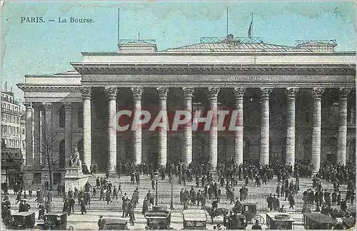 Cartes postales Paris La Bourse