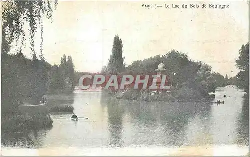 Cartes postales Paris Le Parc du Bois de Boulogne