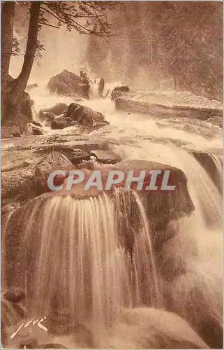 Cartes postales Cauterets (H P) Toute la France Cascade du Pas de l'Ours