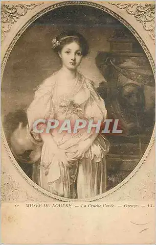 Cartes postales Musee du Louvre La Cruche Cassee Creuze