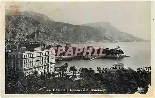 Cartes postales moderne Beaulieu Sur Mer Vue Generale