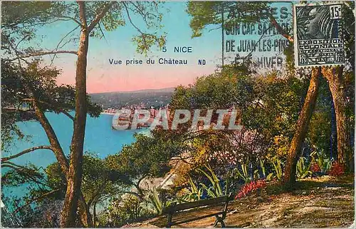 Cartes postales Nice Vue prise du Chateau