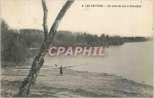 Cartes postales Les Settons Un Coin du Lac a Chevigny