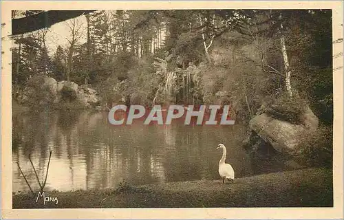 Ansichtskarte AK Les Petits Tableaux de Paris Au Bois de Boulogne Le Cascade de Longchamp