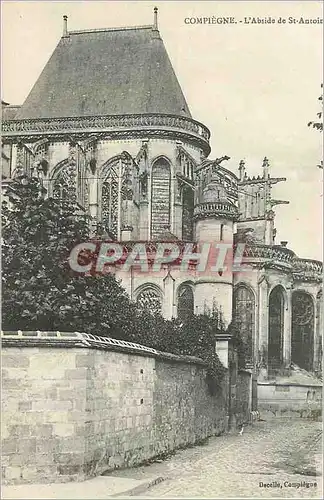 Cartes postales Compiegne L'Abside de St Antoine