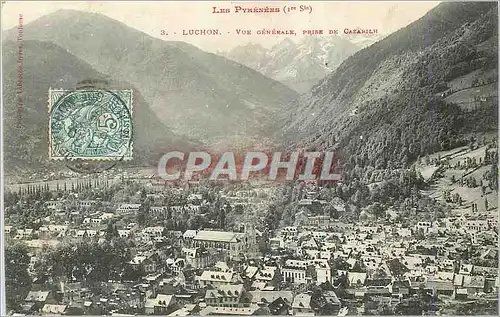 Cartes postales Luchon Les Pyrenees Vue Generale