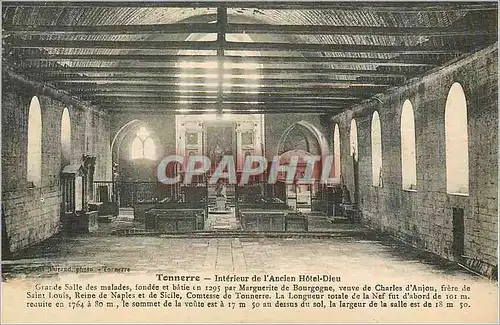 Cartes postales Tonnerre Interieur de l'Ancien Hotel Dieu