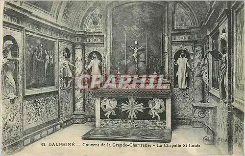 Cartes postales Dauphine Couvent de la Grande Chartreuse La Chapelle St Louis