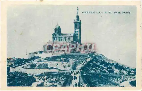 Cartes postales Marseille N D de la Garde