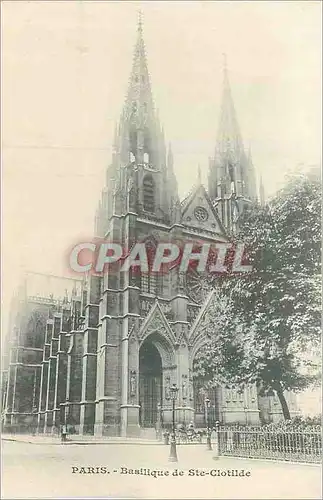Cartes postales Paris Basilique de Ste Clotilde