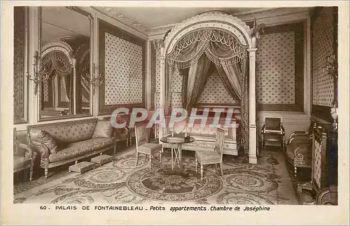 Ansichtskarte AK Palais de Fontainebleau Petits Appartements Chambre de Josephine