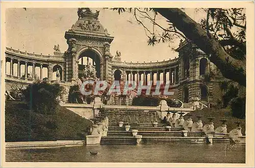 Cartes postales Marseille (Bouches du Rhone) La Douce France Le Palais Longchamp