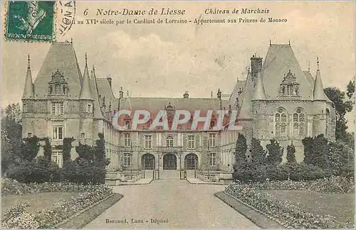 Ansichtskarte AK Notre Dame de Liesse Chateau de Marchais