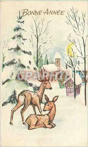 Cartes postales Bonne Annee