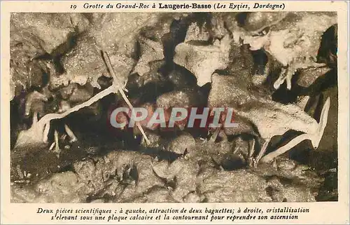 Ansichtskarte AK Grotte du Grand Roc a Laugerie Basse (Les Eyzies Dordogne)